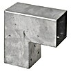 Plus Eckbeschlag Cubic (Ausführung: Einzeln, Geeignet für: Holzpfosten 7 x 7 cm)