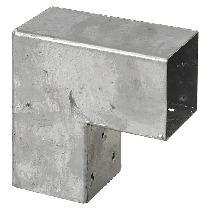 Plus Eckbeschlag für Zaunpfosten Cubic