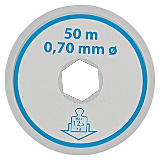 Stabilit Perlondraht (Ø x L: 0,7 mm x 50 m, Transparent)