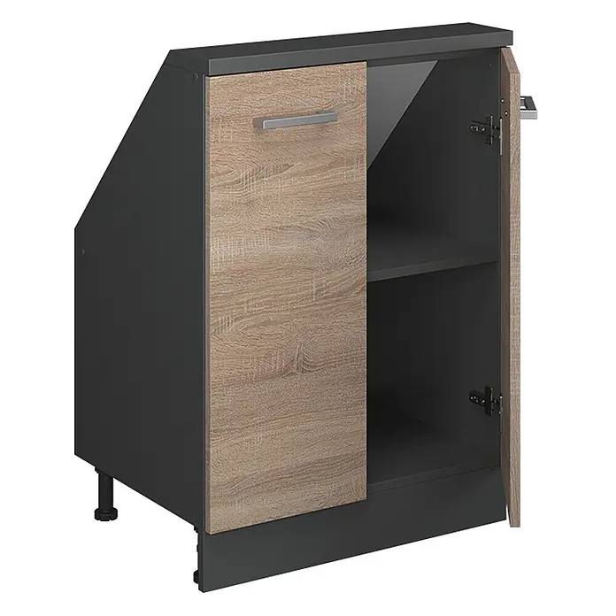 Küchenschrank für Dachschrägen R-Line 60 cm Sonoma Art.-Nr. 58258 online kaufen bei BAUHAUS