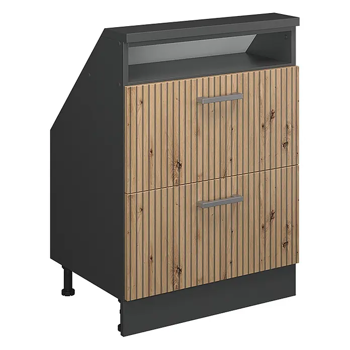 Küchenschrank für Dachschrägen R-Line 60 cm Artisan-Eiche Art.-Nr. 58211 online kaufen bei BAUHAUS