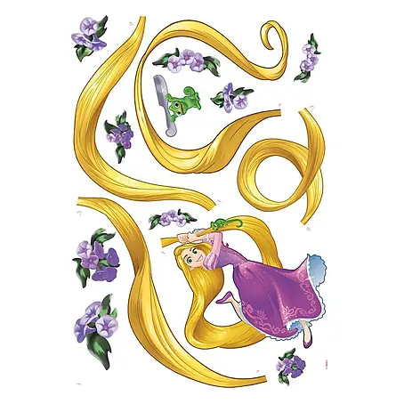 Komar  Dekosticker Rapunzel