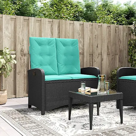 Furnicato  Gartenbank PE-Rattan