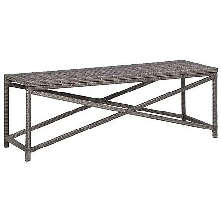 Furnicato  Gartenbank PE-Rattan