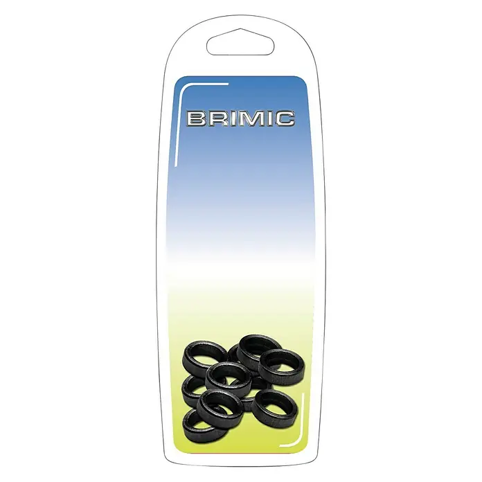 Micel Brimic Set de arandelas - Diámetro: 10,5 mm, Nylon, 10 ud. - Paquete de anillos de goma Brimic, ideales para diversas aplicaciones. Los anillos de goma son duraderos y ofrecen un sellado fiable.