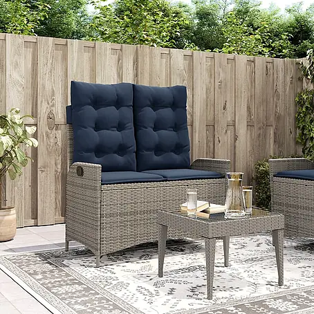 Furnicato  Gartenbank PE-Rattan