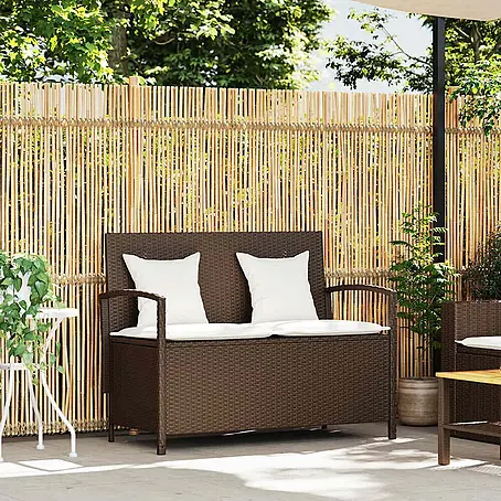 Furnicato  Gartenbank PE-Rattan