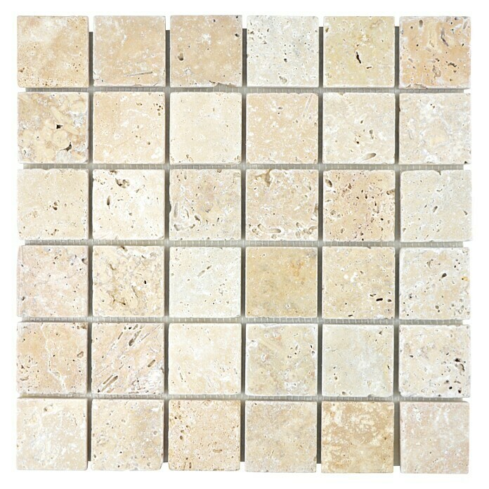 Mozaïektegel Quadrat XNT 46048 (30,5 x 30,5 cm, Beige, Mat)