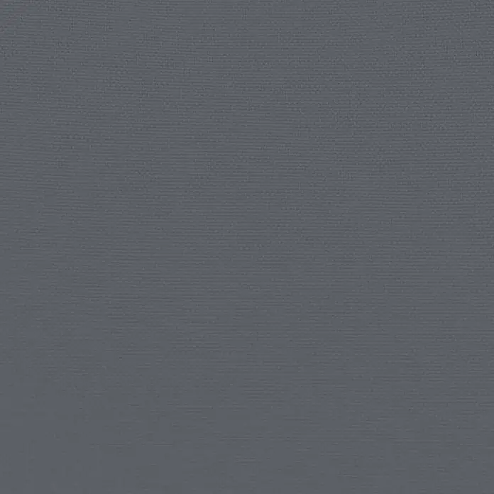 Furnicato Gartenbank pulverbeschichtet Anthrazit - B x T x H: 165 x 110 x 76 cm, Schwarz - Dunkelgrauer Stoff mit subtiler Webstruktur.