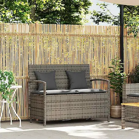 Furnicato  Gartenbank PE-Rattan