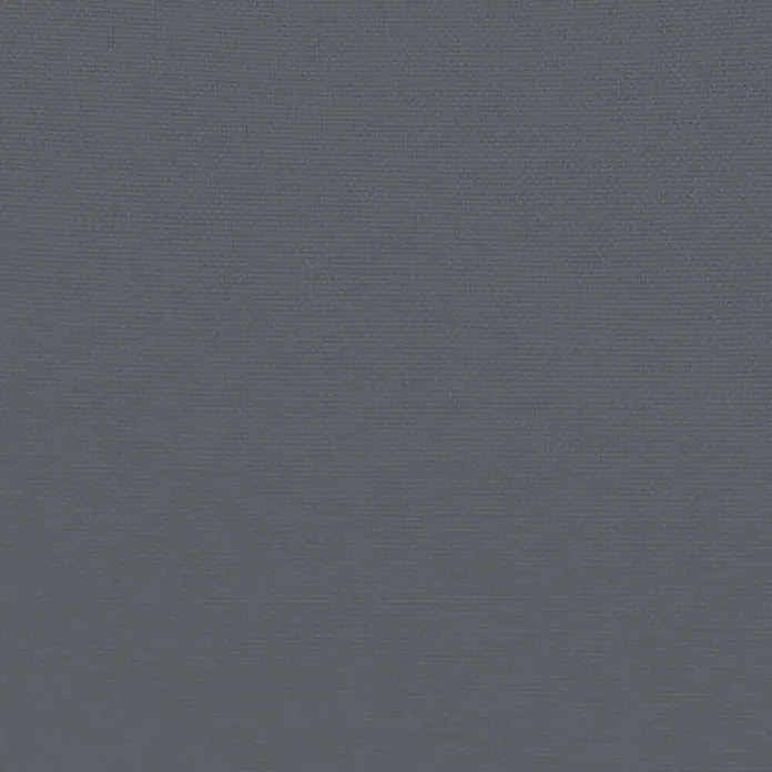 Furnicato Gartenbank pulverbeschichtet Anthrazit - B x T x H: 173 x 118 x 76 cm, Schwarz - Dunkelgrauer, strukturierter Stoffmuster mit Webmuster.