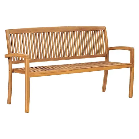 Furnicato  Gartenbank Teak-Hartholz