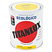 Titanlux Esmalte de color Eco Amarillo luminoso (750 ml, Mate)