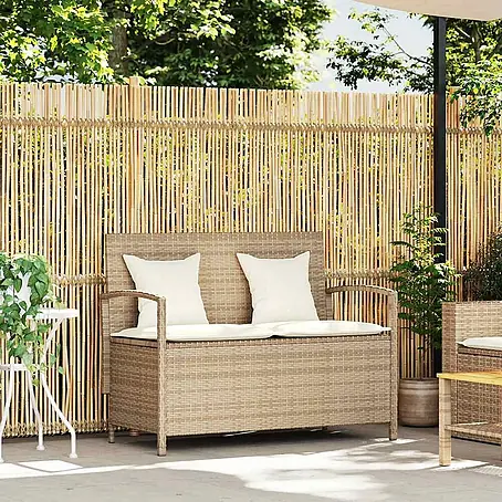Furnicato  Gartenbank PE-Rattan