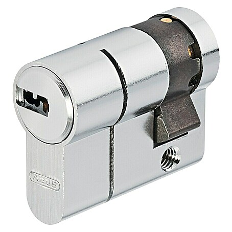 Abus Semicilindro de perfil D6PS (Longitud total interior: 40 mm, Longitud total exterior: 40 mm, Número de llaves: 5 ud.)