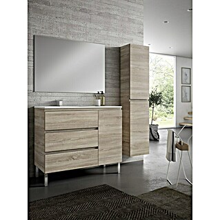 Mueble de lavabo Hermes (L x An x Al: 45 x 100 x 85 cm, Roble)
