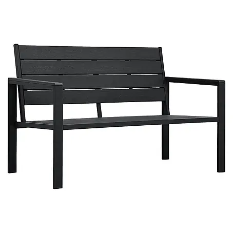 Furnicato  Gartenbank HDPE Holz-Optik