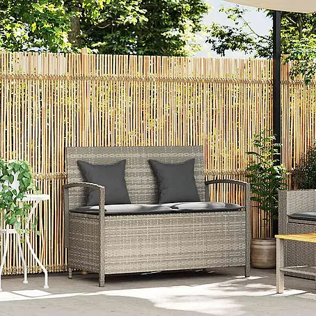 Furnicato  Gartenbank PE-Rattan