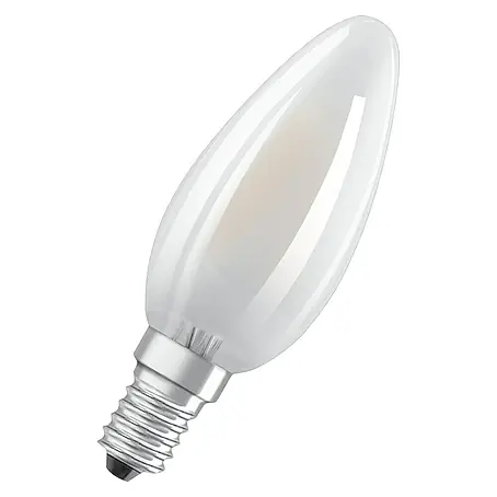 Osram Retrofit LED-Lampe Kerzenform E14 matt