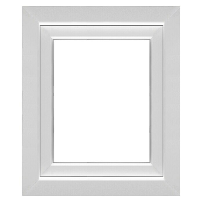 Solid Elements Kunststofffenster Q71 Supreme (B x H: 75 x 90 cm, Rechts, Weiß)