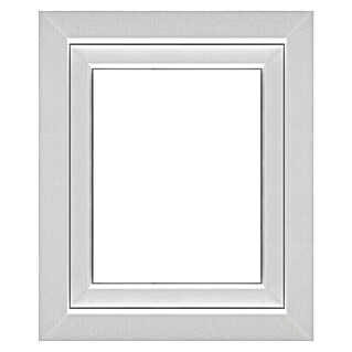 Solid Elements Kunststofffenster Q71 Supreme (B x H: 75 x 90 cm, Links, Weiß)