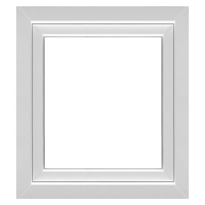 Solid Elements Kunststofffenster Q71 Supreme (B x H: 90 x 100 cm, Links, Weiß)