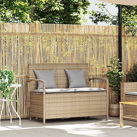 Furnicato  Gartenbank PE-Rattan