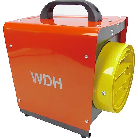 WDH  Bauheizer WDH-BGP031S, 3kW Heizleistung, mit optionalem Schlauchanschluss