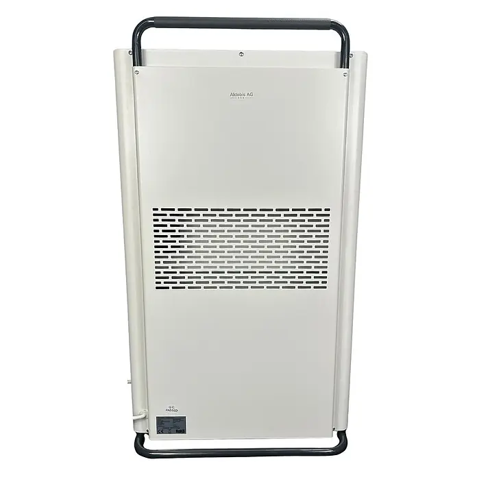 WDH Heizlüfter WDH-NDU22WT, Konvektions- und Heizradiator mit WLAN-Funktion -  - Weißes mobiles Luftbehandlungsgerät mit schwarzem Griff und Lüftungsgitter.