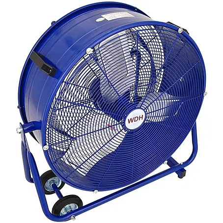 WDH Bodenventilator Trommelgebläse WDH-TG60L, 5.900 m³/h Luftumwälzung