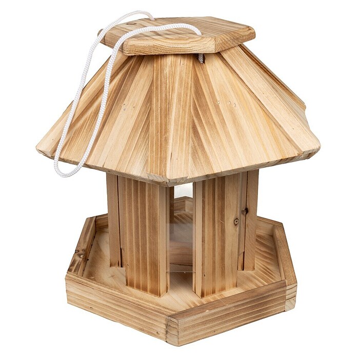Windhager Vogelfutterstation Wilder Kaiser 2.0 (L x B x H: 25 x 28,5 x 27 cm, Massivholz, 3 l) | BAUHAUS