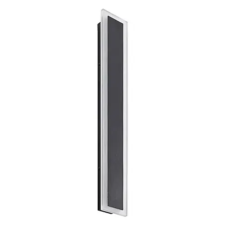 Lucande LED Wandleuchte aussen in schwarz, Aussenlampe Wand