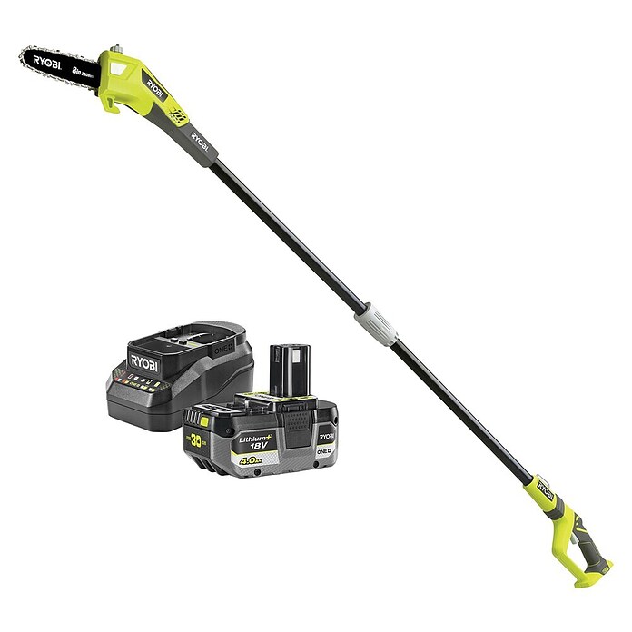 Ryobi ONE+ Akku-Hochentaster OPP 1820 (18 V, Li-Ionen, Ohne Akku, Arbeitshöhe: Bis zu 4 m)