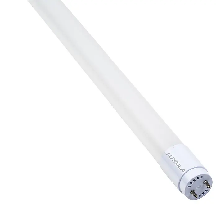 Luxula LED-Röhre - 22 W, 1.500 mm, Neutralweiß, 3.520 lm, G13 - Weiße, gefrostete LED-Röhrenleuchte mit weißer Endkappe und Anschlussstiften, Marke LUXULA.
