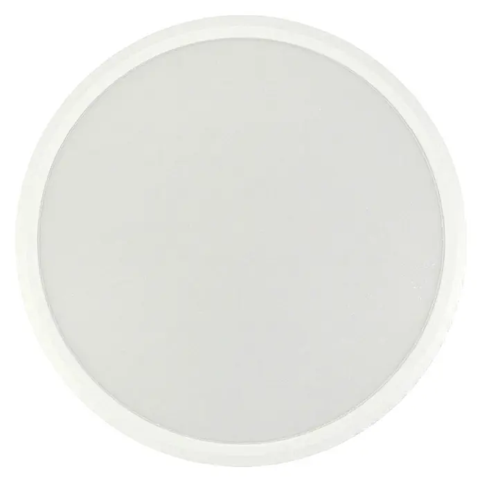 Enovalite LED-Deckenleuchte rund - 42 W, Ø x H: 50 cm x 35 mm, Weiß, Warmweiß - Runde weiße LED-Panel-Leuchte mit matter Abdeckung.