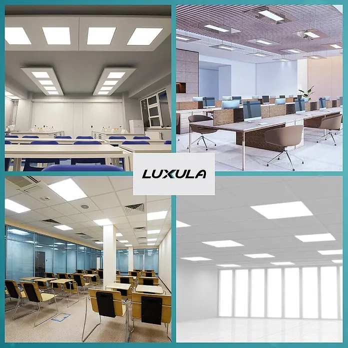 Luxula LED-Deckenleuchte - 36 W, L x B x H: 120 x 30 x 6 cm, Weiß, Neutralweiß - LED-Panelleuchten erhellen verschiedene Geschäfts- und Bildungsräume wie Büros und Klassenzimmer. Die Panels sind in Decken integriert und sorgen für helle, gleichmäßige Beleuchtung.