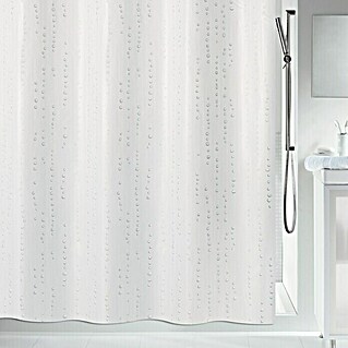 Spirella Cortina de baño textil Wet (An x Al: 180 x 200 cm, Translúcido)