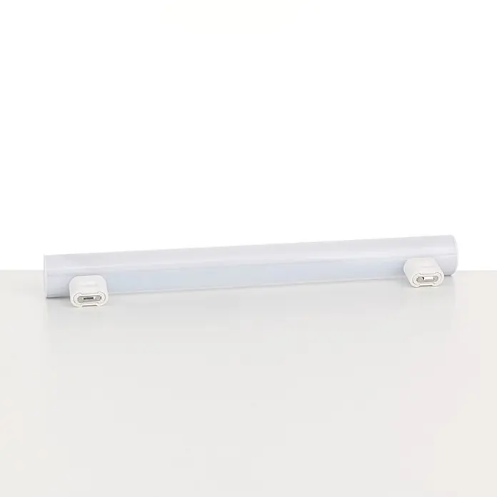 Orion Leuchten LED-Lampe - S14s, Nicht Dimmbar, Warmweiß, 500 lm, 5 W - Weiße LED-Lichtleiste mit Anschlüssen an beiden Enden.