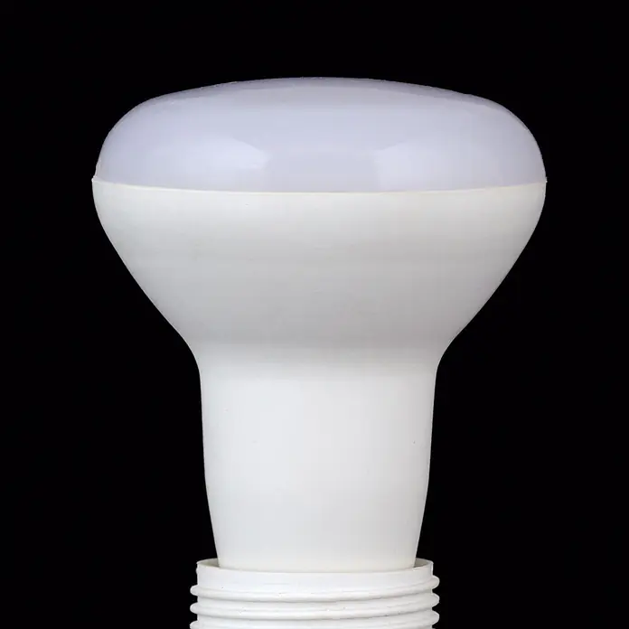 Orion Leuchten LED-Lampe - E14, Dimmbar, Warmweiß, 540 lm, 6 W - Weiße LED-Glühbirne mit gefrosteter Kuppel.