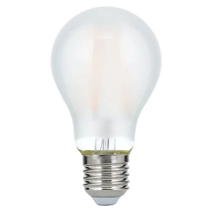 Orion Leuchten LED-Lampe - E27, Dimmbar, Warmweiß, 1.400 lm, 10 W - Mattierte LED-Glühbirne mit metallischem Schraubsockel.