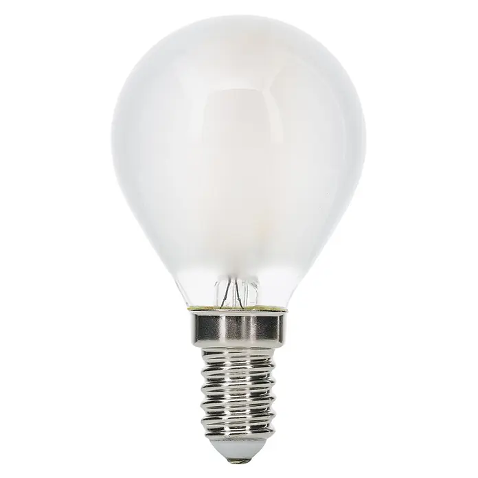 Orion Leuchten LED-Lampe - E14, Dimmbar, Warmweiß, 720 lm, 6 W - Mattierte E14 Glühbirne mit Schraubsockel.