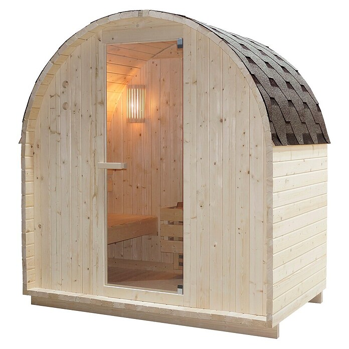 Sanotechnik Finska sauna ISLAND L  (Električna pećnica, D x Š x V: 189 x 120 x 200 cm) | BAUHAUS