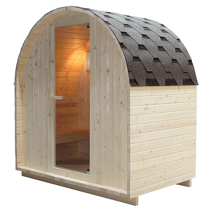 Sanotechnik Finska sauna ISLAND L  (Električna pećnica, D x Š x V: 189 x 120 x 200 cm) | BAUHAUS