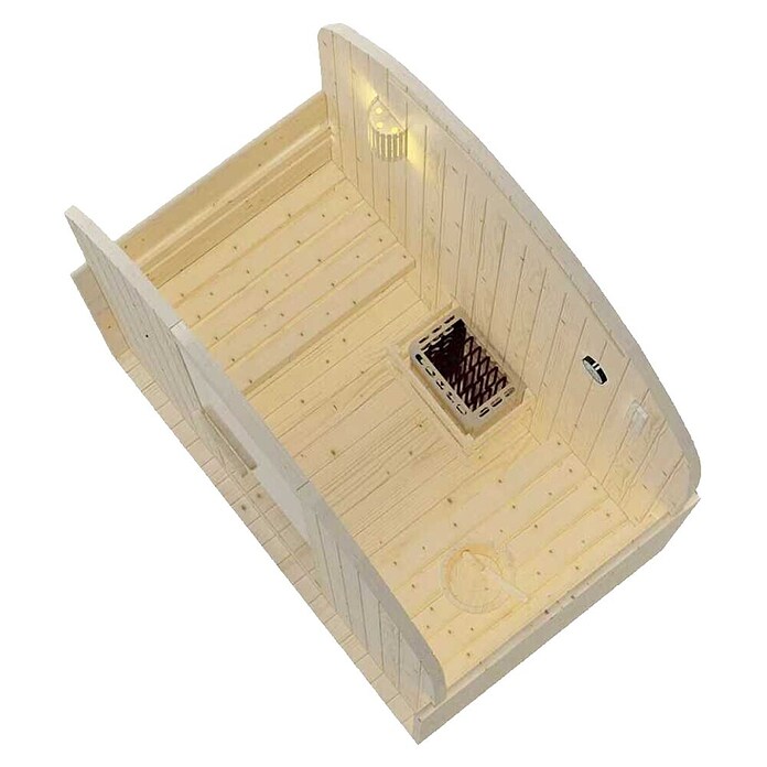 Sanotechnik Finska sauna ISLAND L  (Električna pećnica, D x Š x V: 189 x 120 x 200 cm) | BAUHAUS
