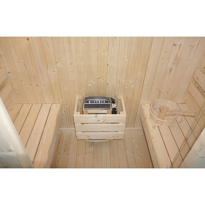 Sanotechnik Finska sauna ISLAND L  (Električna pećnica, D x Š x V: 189 x 120 x 200 cm) | BAUHAUS