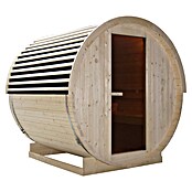 Sanotechnik Sauna u obliku bačve NYBORG M  (Električna pećnica, D x Š x V: 194,2 x 204,9 x 194,9 cm) | BAUHAUS