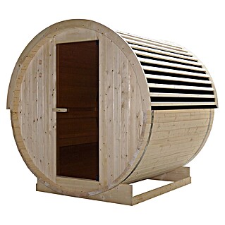 Sanotechnik Sauna u obliku bačve NYBORG M (Električna pećnica, D x Š x V: 194,2 x 204,9 x 194,9 cm)