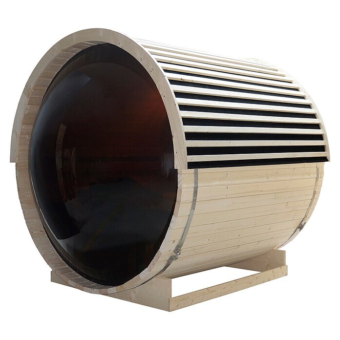 Sanotechnik Sauna u obliku bačve NYBORG M  (Električna pećnica, D x Š x V: 194,2 x 204,9 x 194,9 cm) | BAUHAUS