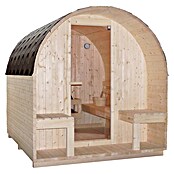 Sanotechnik Finska sauna ISLAND XL  (Električna pećnica, D x Š x V: 189 x 220 x 200 cm) | BAUHAUS