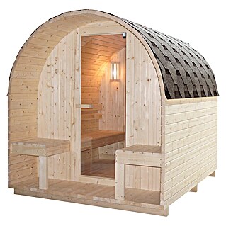 Sanotechnik Finska sauna ISLAND XL (Električna pećnica, D x Š x V: 189 x 220 x 200 cm)